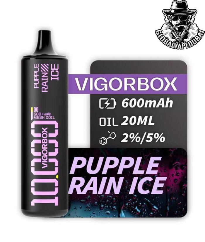 Purple-Rain-Ice Vigorbox Disposable 10000 Puffs - Image 10