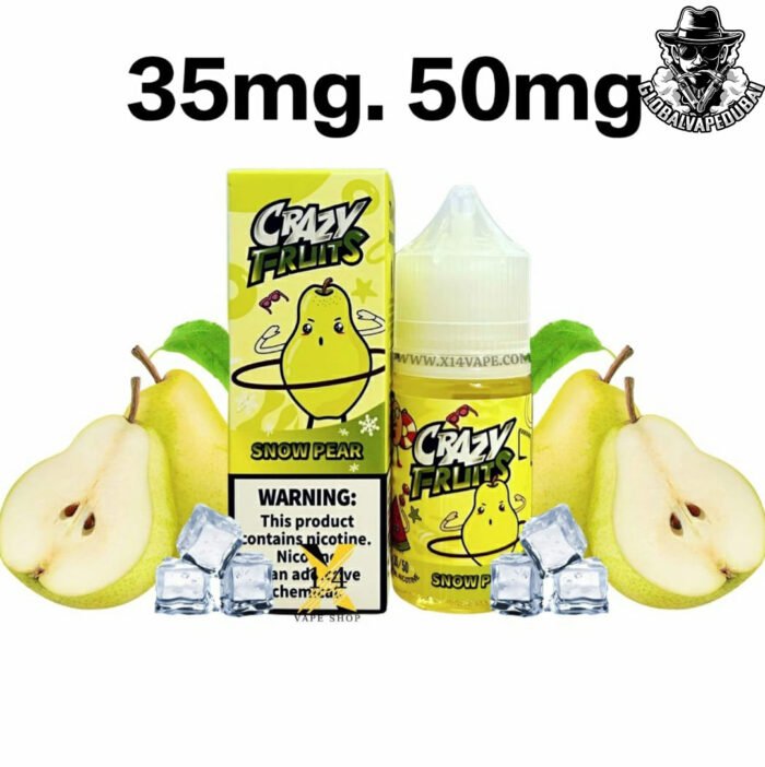Snow-Pear-Ice Crazy 30ML Saltnic 35MG 50MG - Image 13