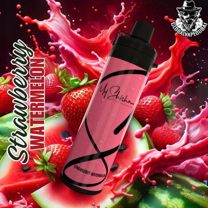 Strawberry-Watermelon My Shisha DTL 10000 Pufffs Disposable - Image 17