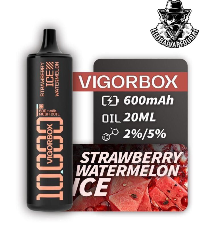 Strawberry-Watermelon-Ice Vigorbox Disposable 10000 Puffs - Image 13