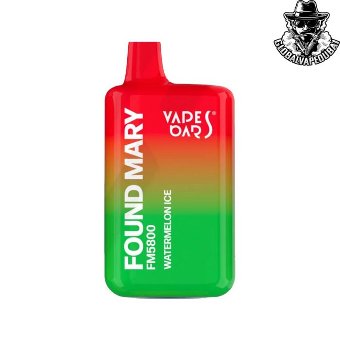 Watermelon-Ice Vape Bar - Found Mary 5800 Puffs Disposable Vape - Image 10