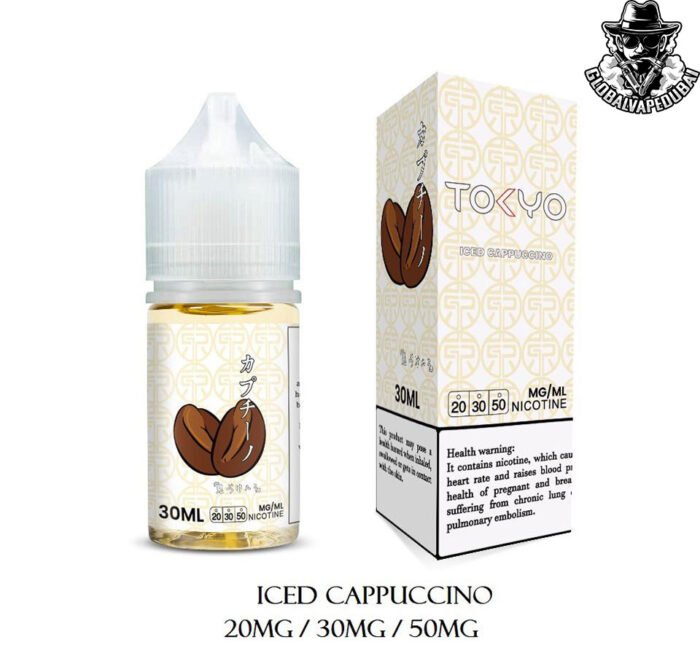 Iced-Cappuccino TOKYO 20MG Saltnic 30ML - Image 8
