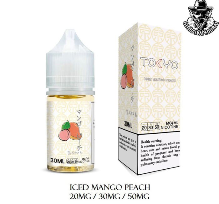 Iced-Mango-Peach TOKYO 20MG Saltnic 30ML - Image 17
