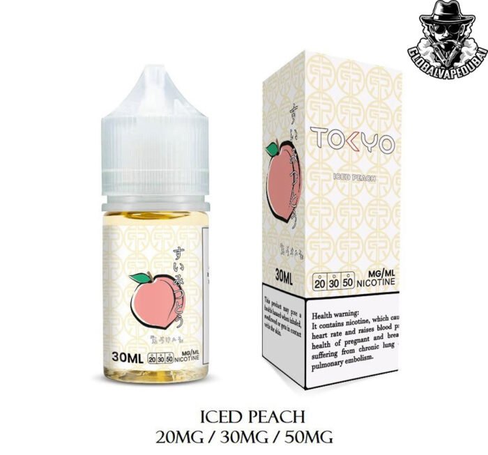 Iced-Peach TOKYO 20MG Saltnic 30ML - Image 20