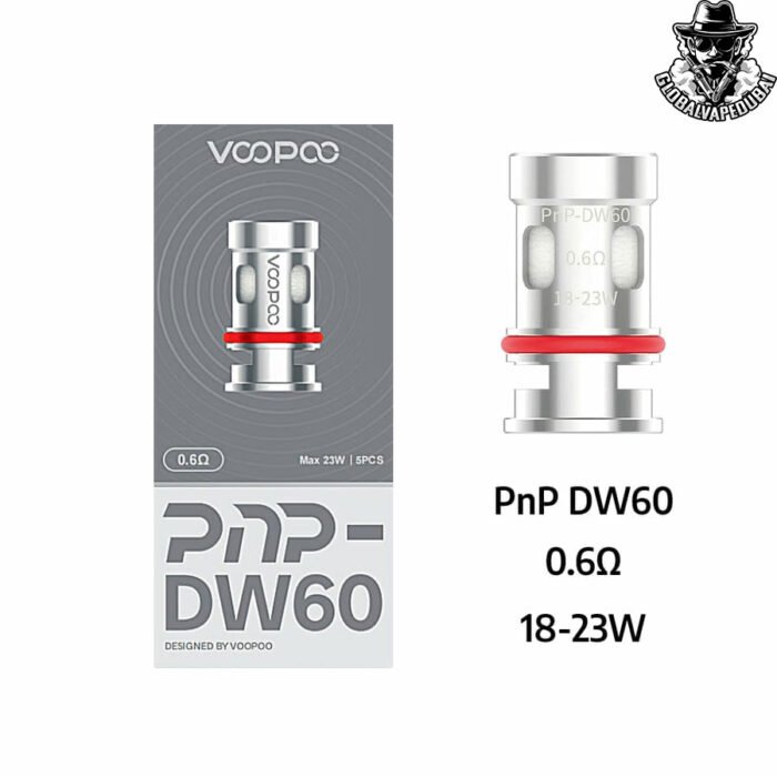 PNP-DW60-0.6Ω-18-23W Voopoo PNP Vapes Coil (5Pcs Per Pack) - Image 3