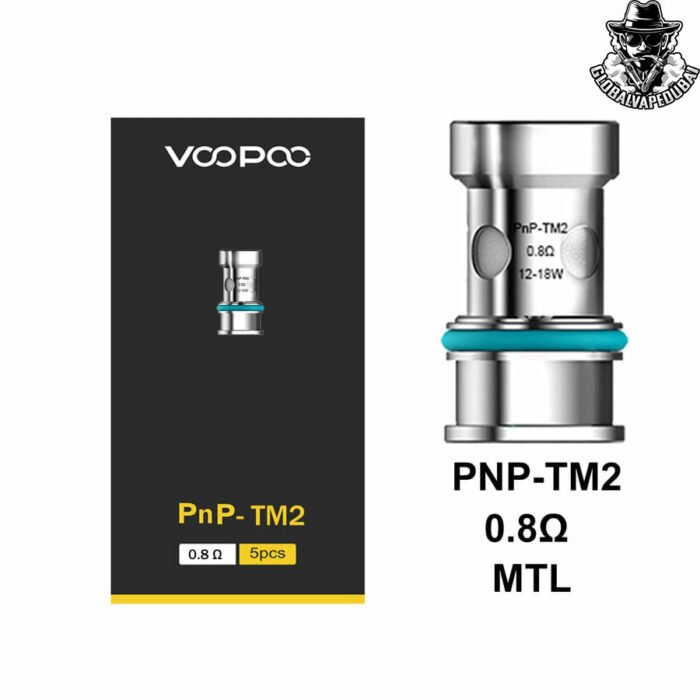 PNP-TM2-0.8Ω-MTL Voopoo PNP Vapes Coil (5Pcs Per Pack) - Image 10