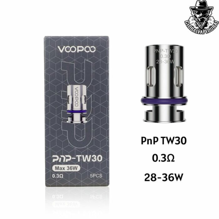 PNP-TW30-0.3Ω-28-36W Voopoo PNP Vapes Coil (5Pcs Per Pack) - Image 14