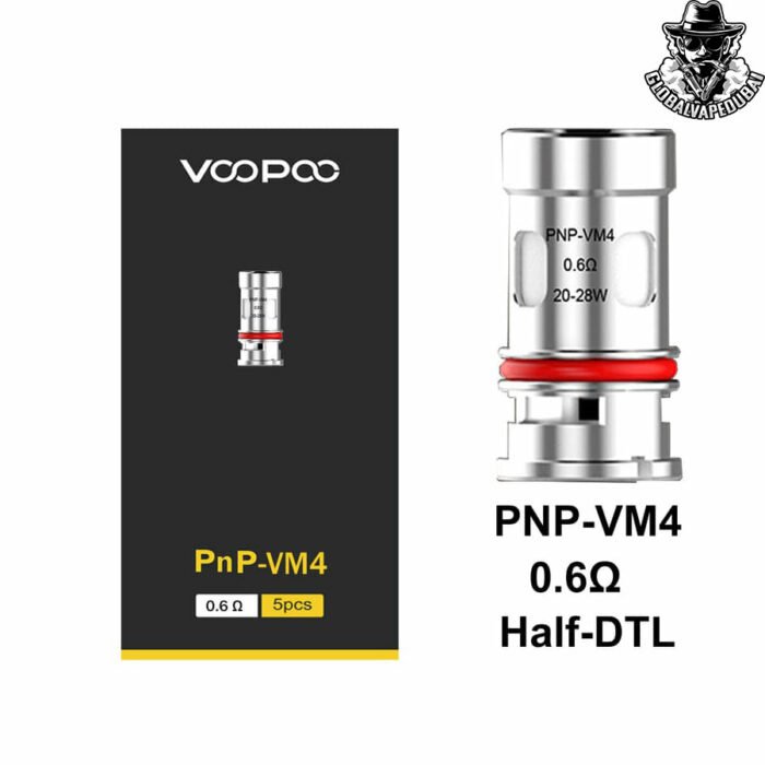 PNP-VM4-0.6Ω-Half-DTL Voopoo PNP Vapes Coil (5Pcs Per Pack) - Image 17