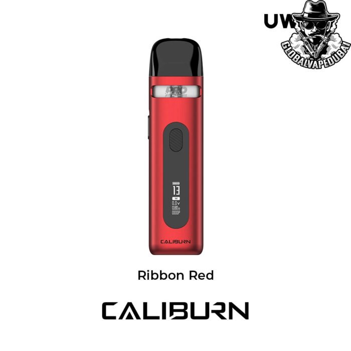 Ribbon-Red Uwell Caliburn X Pod System - Image 7