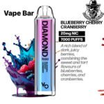 Vapes Bars Diamond Disposable 7000 Puffs Vape in Dubai Uae - Image 3