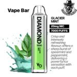 Vapes Bars Diamond Disposable 7000 Puffs Vape in Dubai Uae - Image 9