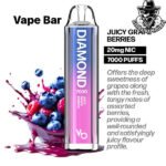 Vapes Bars Diamond Disposable 7000 Puffs Vape in Dubai Uae - Image 12
