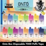 Onto Box Pebble Disposable 7000 Puffs Vape in Dubai Uae
