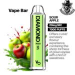 Vapes Bars Diamond Disposable 7000 Puffs Vape in Dubai Uae - Image 16