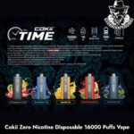 Cokii Disposable 16000 Puffs Vape Zero Nicotine in Dubai Uae