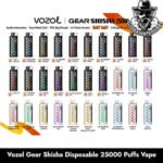Vozol Gear Shisha Disposable 25000 Puffs Vape in Dubai Uae