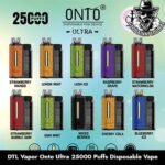 DTL Vapor Onto Ultra Disposable 25000 Puffs Vape in Dubai Uae