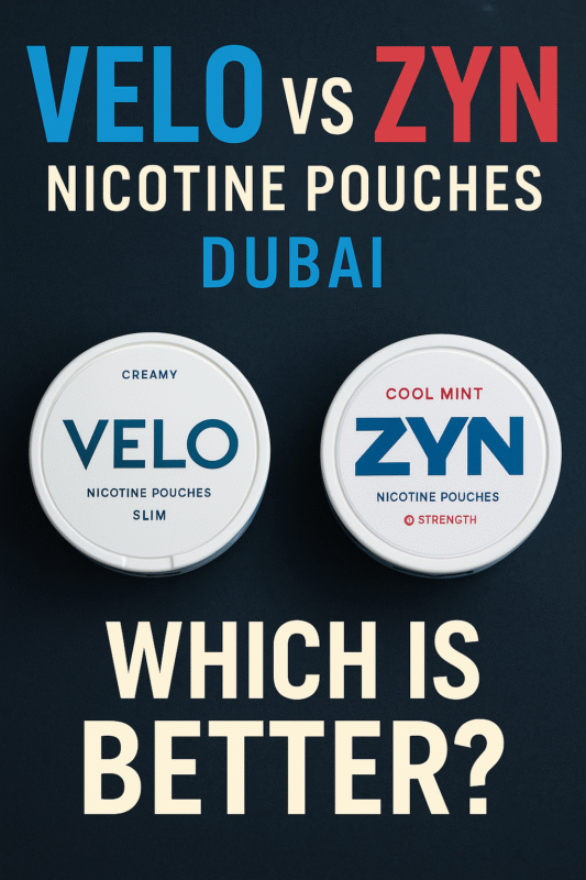 Velo vs ZYN nicotine pouches