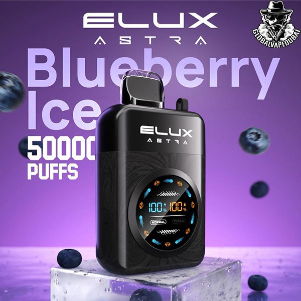 Blueberry-Ice Elux Astra Disposable 50000 Puffs Vape in Dubai Uae - Image 2