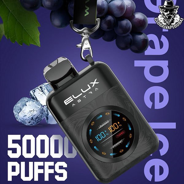 Grape-Ice Elux Astra Disposable 50000 Puffs Vape in Dubai Uae - Image 3