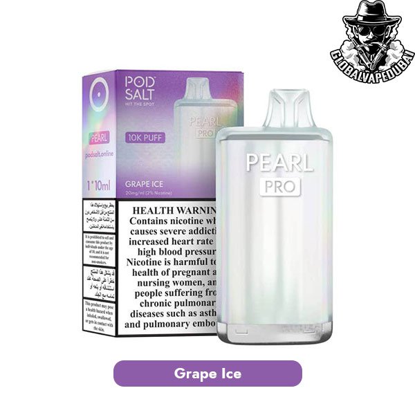 Grape-Ice Pod Salt Pearl Pro Disposable 10000 Puffs – Buy in Dubai & UAE - Image 5