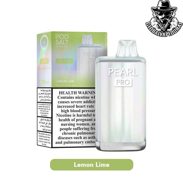Lemon-Lime Pod Salt Pearl Pro Disposable 10000 Puffs – Buy in Dubai & UAE - Image 6