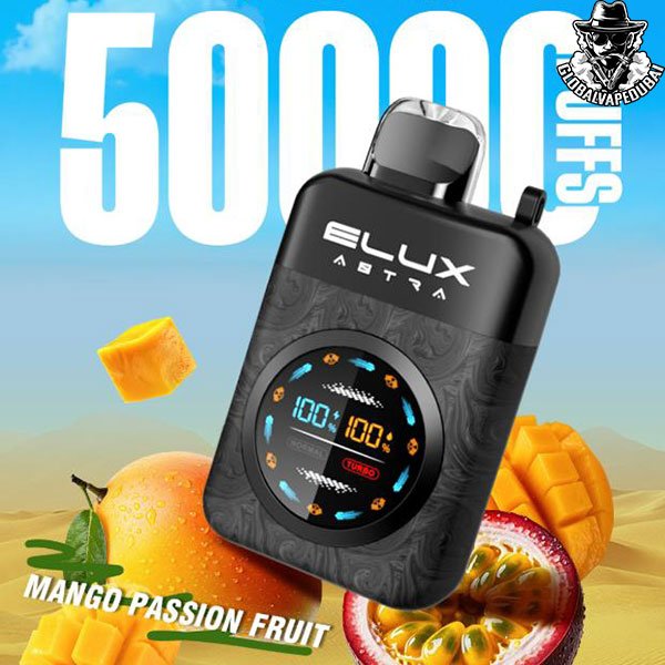 Mango-Passion-Fruit Elux Astra Disposable 50000 Puffs Vape in Dubai Uae - Image 5