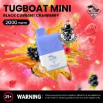 Tugboat Mini Disposable 2000 Puffs Vape in Dubai Uae - Image 2