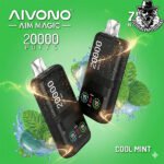 AIVONO Aim Magic Disposable 20000 Puffs Zero Nicotine Vape in Dubai Uae - Image 3