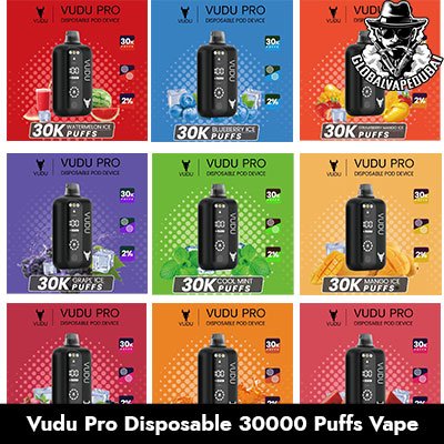Vudu Pro Disposable 30000 Puffs 20mg Nicotine Vape in Dubai Uae