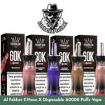 Al Fakher Crown Bar E-Hose X 60000 Puffs Disposable Vape in Dubai Uae