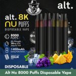Alt Nu 8000 Puffs Disposable Vape 20MG in Dubai Uae