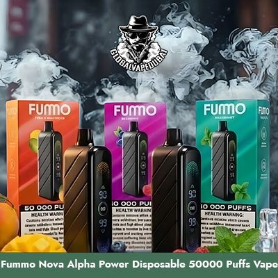 Fummo Nova Alpha Power 50000 Puffs Disposable 20MG Vape in Dubai Uae