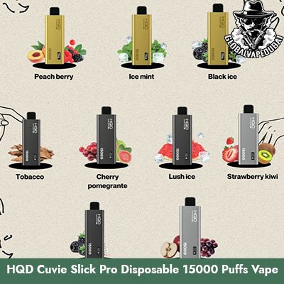 HQD Cuvie Slick Pro 15000 Puffs Disposable Vape in Dubai Uae