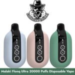 Malaki Flonq Ultra 20000 Puffs 20MG Disposable Vape in Dubai Uae