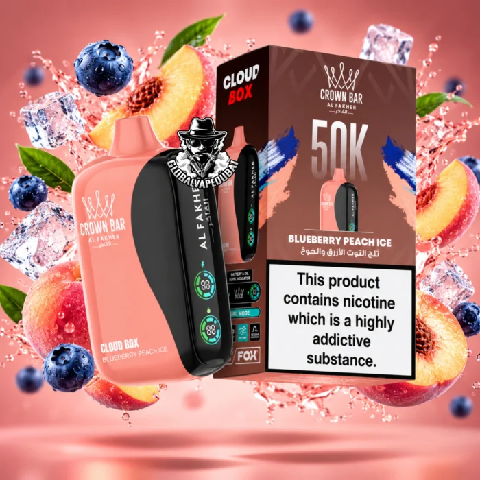 Al Fakher Crown Bar Cloud Box 50000 Puffs 20MG Disposable Vape in Dubai Uae - Image 8