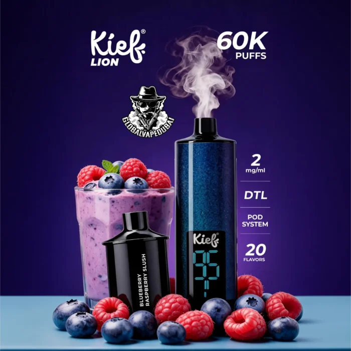 Kief Lion 60000 Puffs 2MG Disposable Vape In Dubai Uae - Image 2