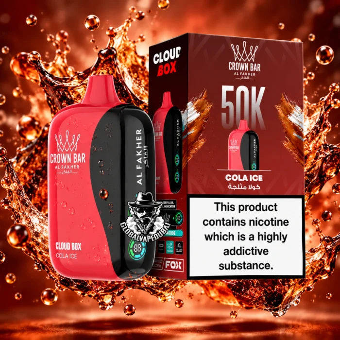 Al Fakher Crown Bar Cloud Box 50000 Puffs 20MG Disposable Vape in Dubai Uae - Image 12