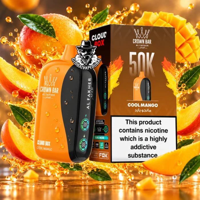 Al Fakher Crown Bar Cloud Box 50000 Puffs 20MG Disposable Vape in Dubai Uae - Image 13