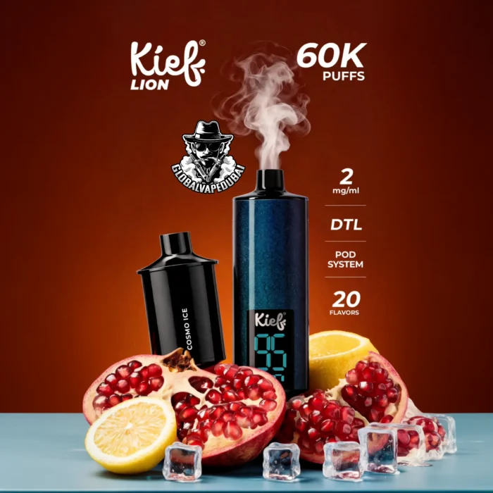 Kief Lion 60000 Puffs 2MG Disposable Vape In Dubai Uae - Image 3