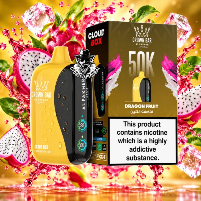 Al Fakher Crown Bar Cloud Box 50000 Puffs 20MG Disposable Vape in Dubai Uae - Image 14