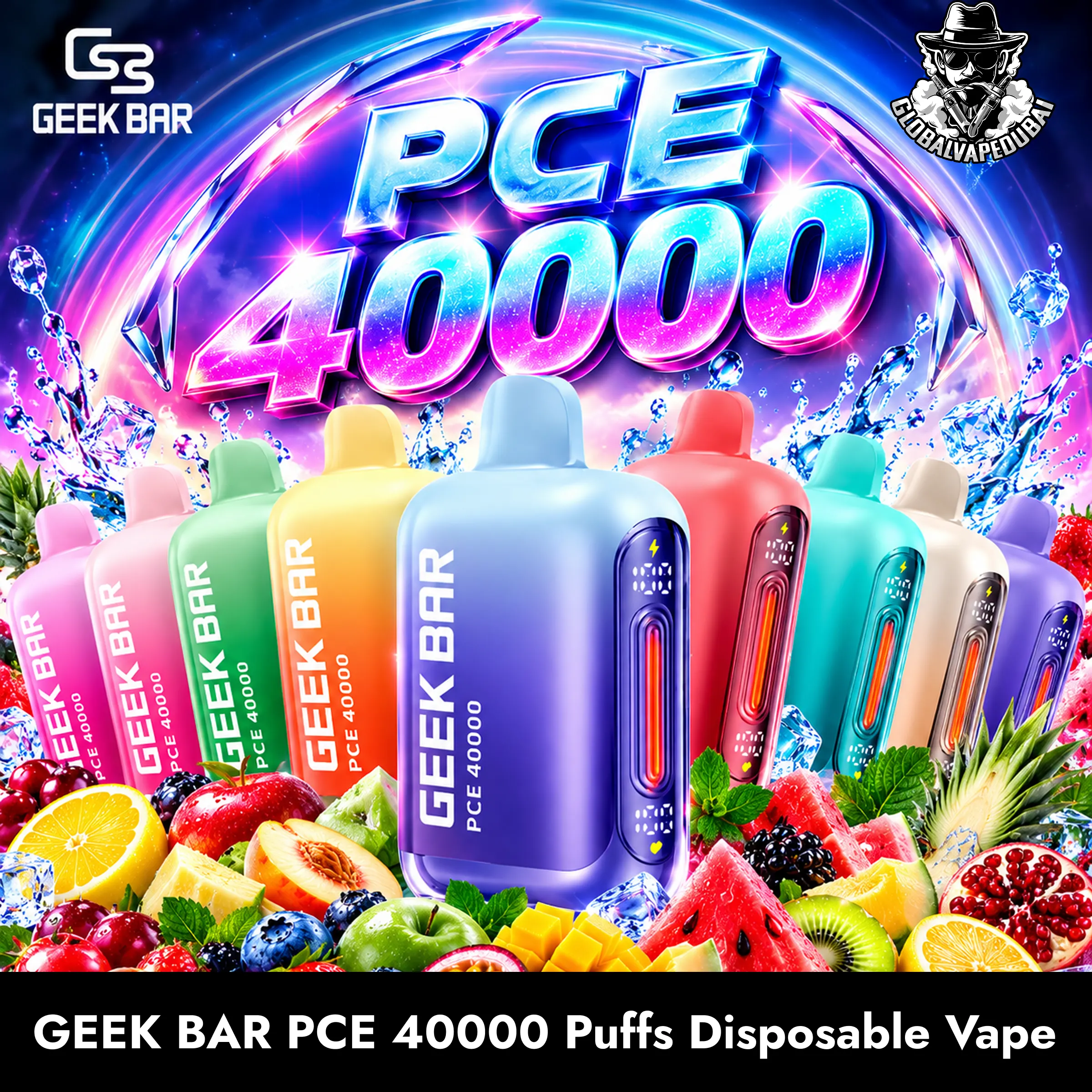 GEEK BAR PCE 40000 Puffs Disposable Vape Geek Bar PCE 40000 Puffs 50MG Disposable Vape In Dubai Uae - Image 1