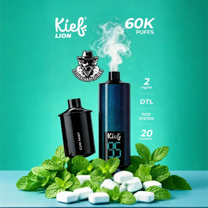 Kief Lion 60000 Puffs 2MG Disposable Vape In Dubai Uae - Image 6