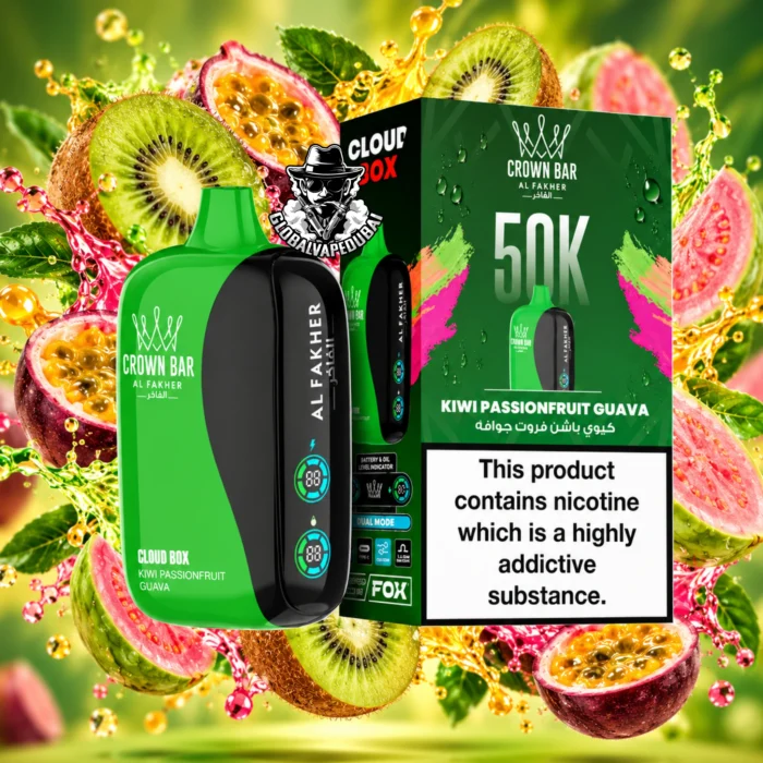 Al Fakher Crown Bar Cloud Box 50000 Puffs 20MG Disposable Vape in Dubai Uae - Image 17