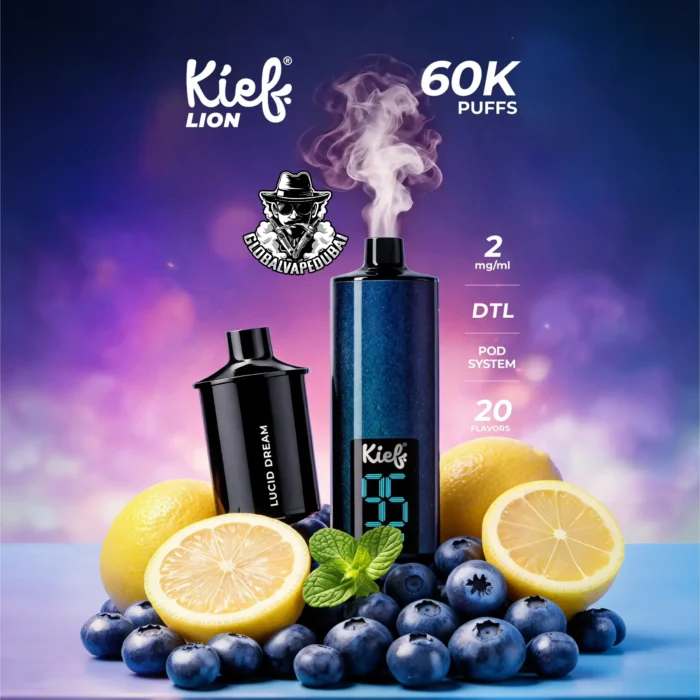 Kief Lion 60000 Puffs 2MG Disposable Vape In Dubai Uae - Image 8
