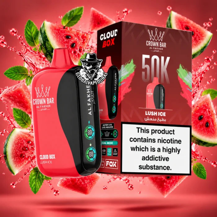 Al Fakher Crown Bar Cloud Box 50000 Puffs 20MG Disposable Vape in Dubai Uae - Image 20