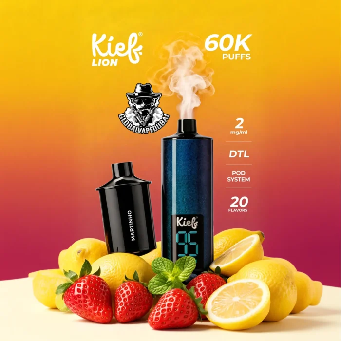 Kief Lion 60000 Puffs 2MG Disposable Vape In Dubai Uae - Image 9