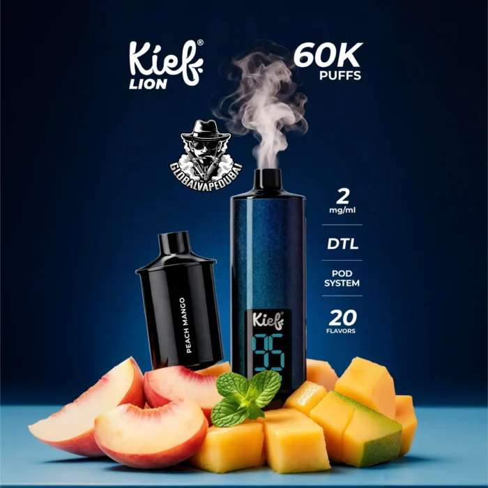 Kief Lion 60000 Puffs 2MG Disposable Vape In Dubai Uae - Image 11