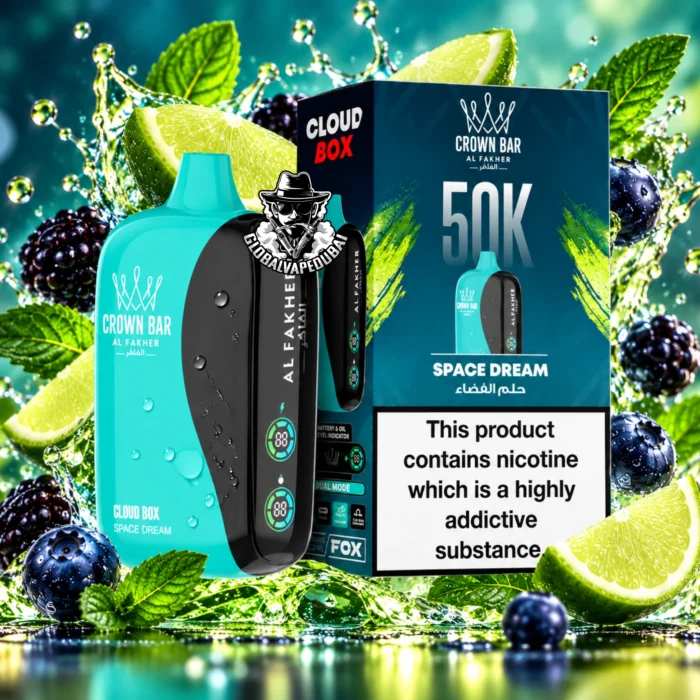 Al Fakher Crown Bar Cloud Box 50000 Puffs 20MG Disposable Vape in Dubai Uae - Image 26