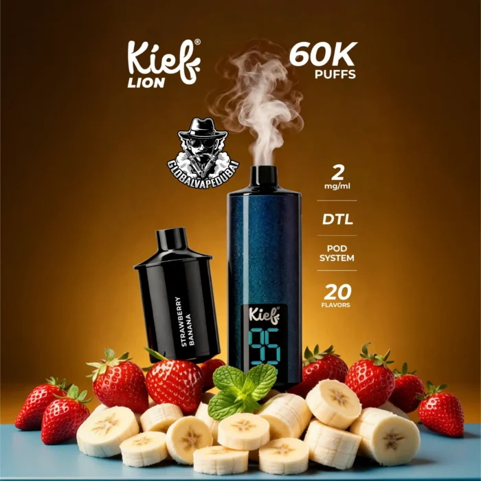Kief Lion 60000 Puffs 2MG Disposable Vape In Dubai Uae - Image 13